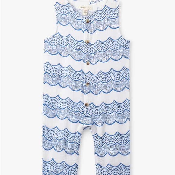 Hatley Unisex Wave Romper - Picture 1 of 2